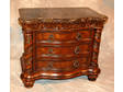 Marble Top Chest of Drawers Nightstand Night Stand